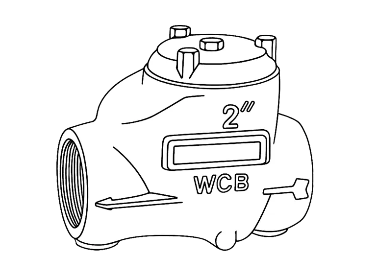 Threaded Check Valve